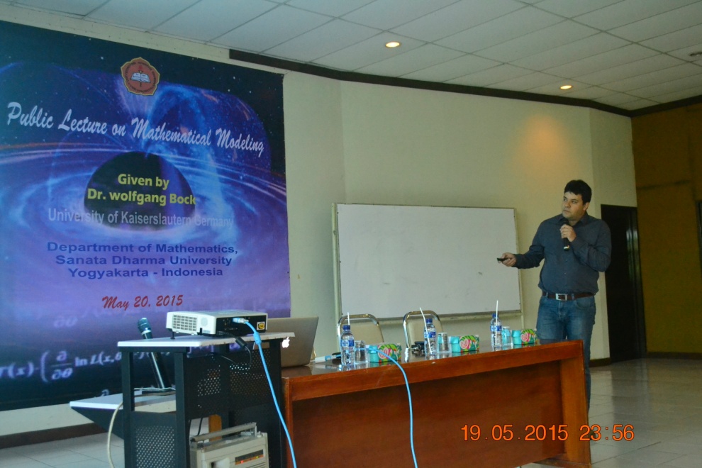 Public Lecture on Mathematics Modeling :: Fakultas Sains dan Teknologi USD Yogyakarta